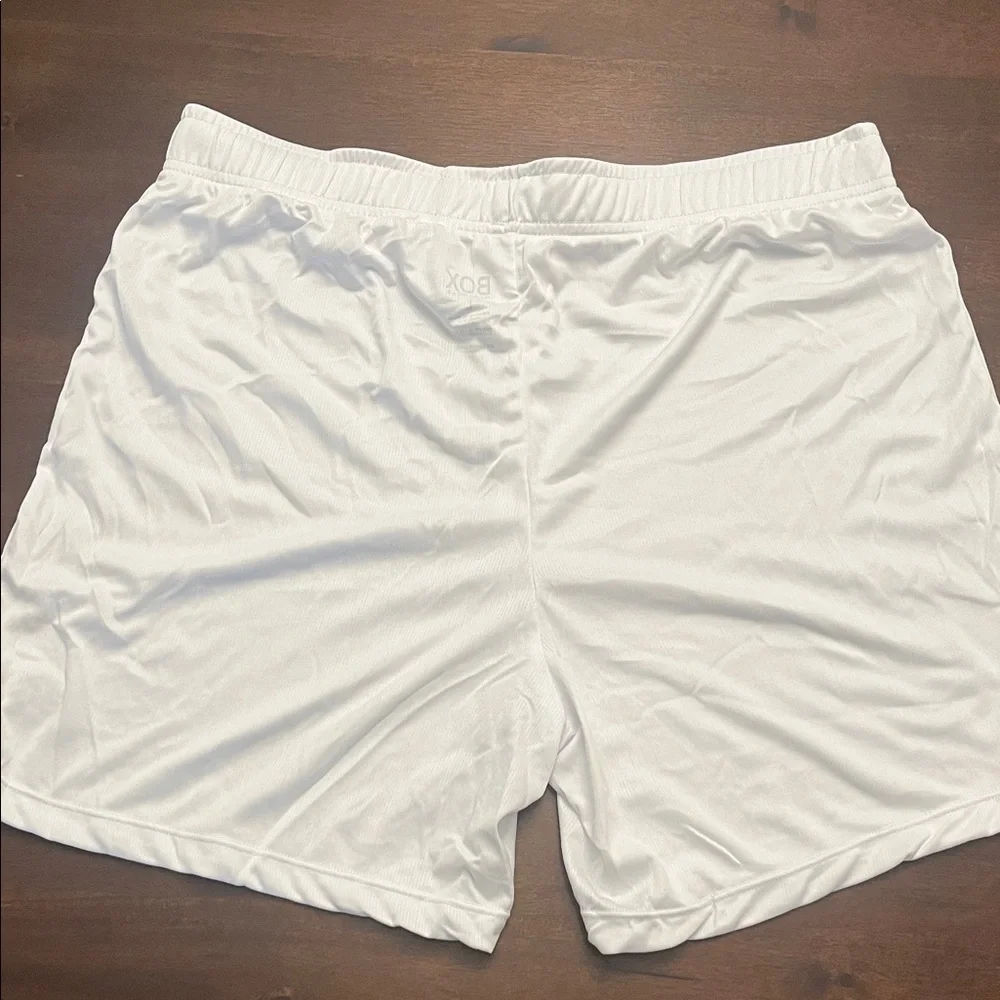 ⭐️🌴 Box Menswear White Athletic Shorts